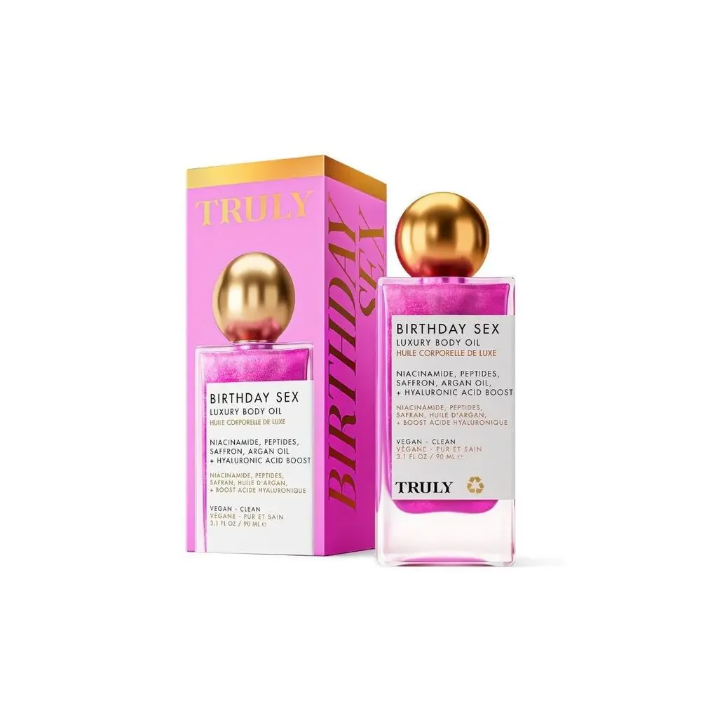 Truly Birthday sex luxury body oil